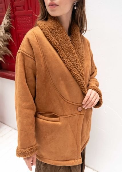 İÇİ KÜRKLÜ KISA KABAN