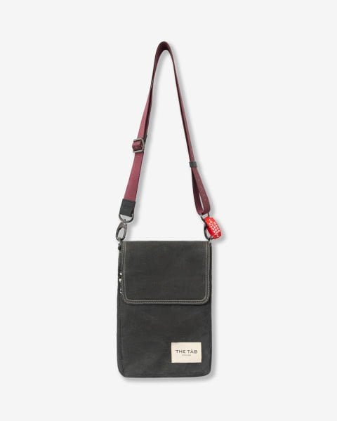 POST BAG STONE BLACK