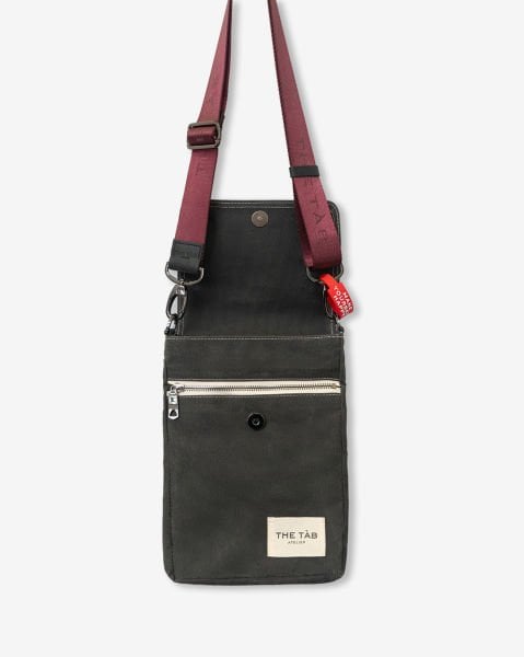 POST BAG STONE BLACK