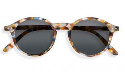 Izipizi Sun #D Blue Tortoise - Mavi Desenli Yetişkin Güneş Gözlüğü