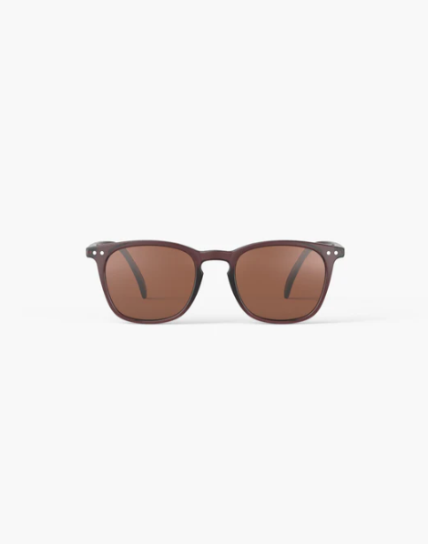 Izipizi Sun #E Old Leather - Koyu Kahverengi Yetişkin Güneş Gözlüğü