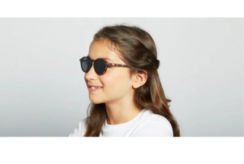Izipizi Sun Junior #D Tortoise 5-10 Yaş - Kahverengi Çocuk Güneş Gözlüğü