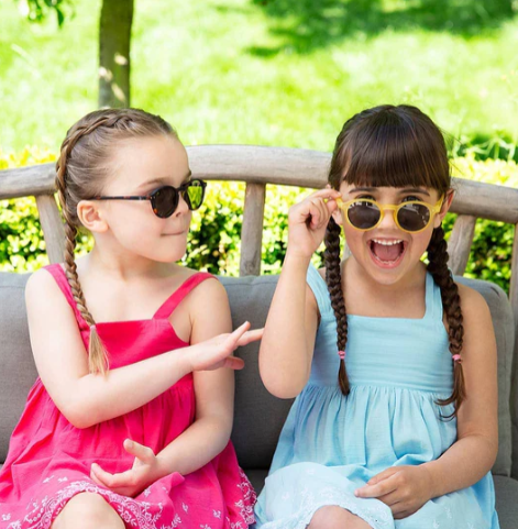 Izipizi Sun Junior #D Yellow Honey 5-10 Yaş - Sarı Çocuk Güneş Gözlüğü