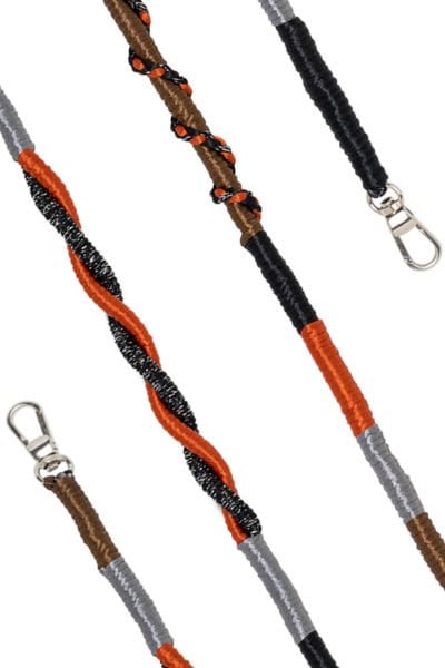 Hippi Renkli Örgü 110cm Telefon ve Çanta Askısı