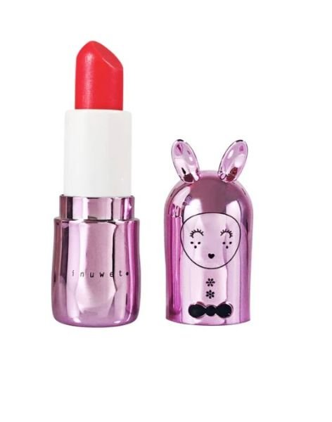 Inuwet Metal Gövdeli Vegan Dudak Nemlendiricisi Frambuaz Sorbe Aromalı