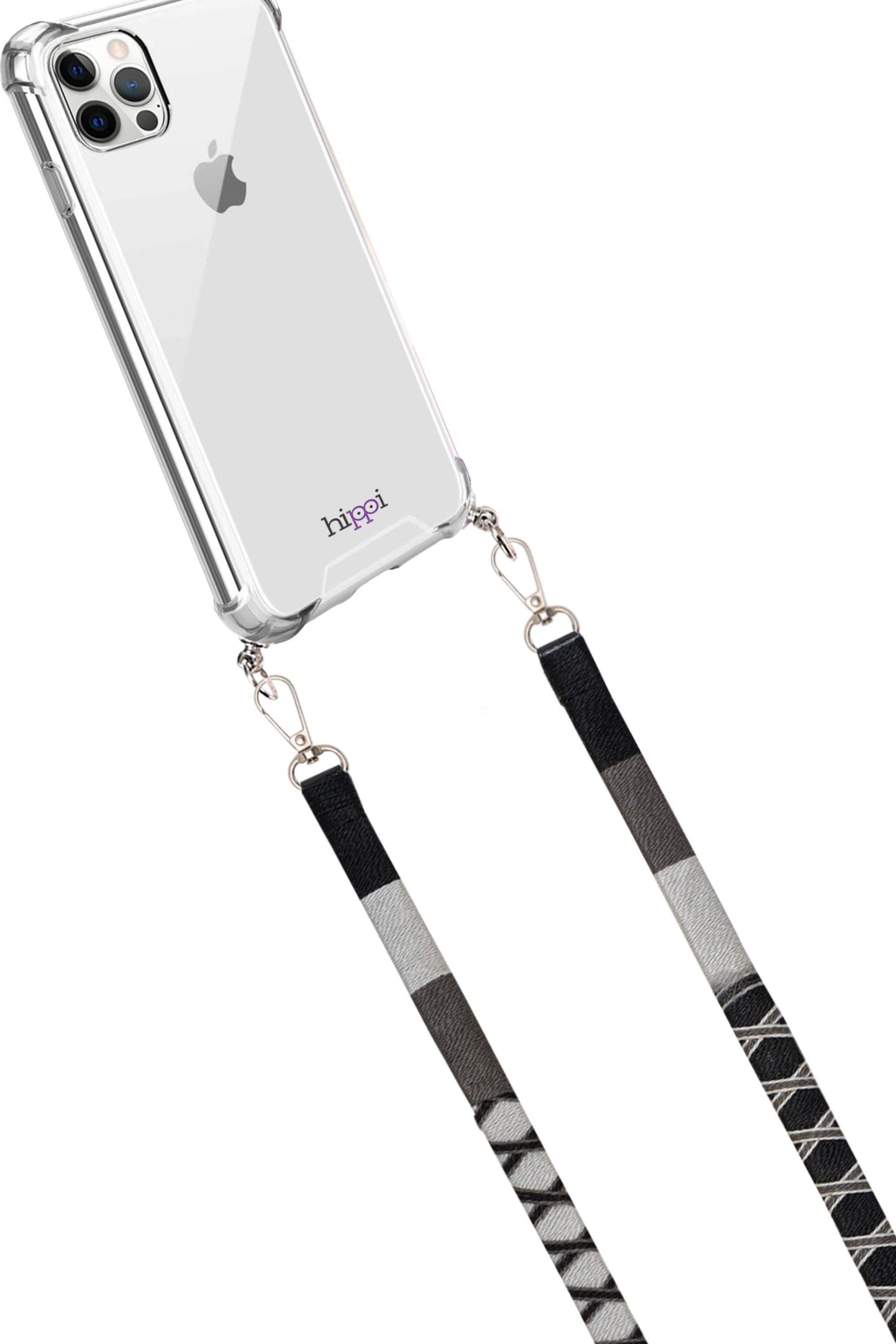 Hippi Renkli Örgü 110cm Telefon ve Çanta Askısı