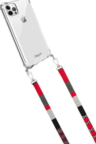 Hippi Renkli Örgü 110cm Telefon ve Çanta Askısı