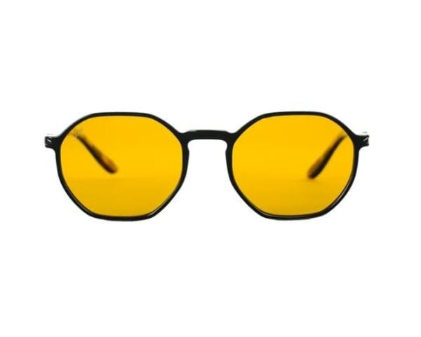 Santorini Black Amber Unisex Güneş Gözlüğü